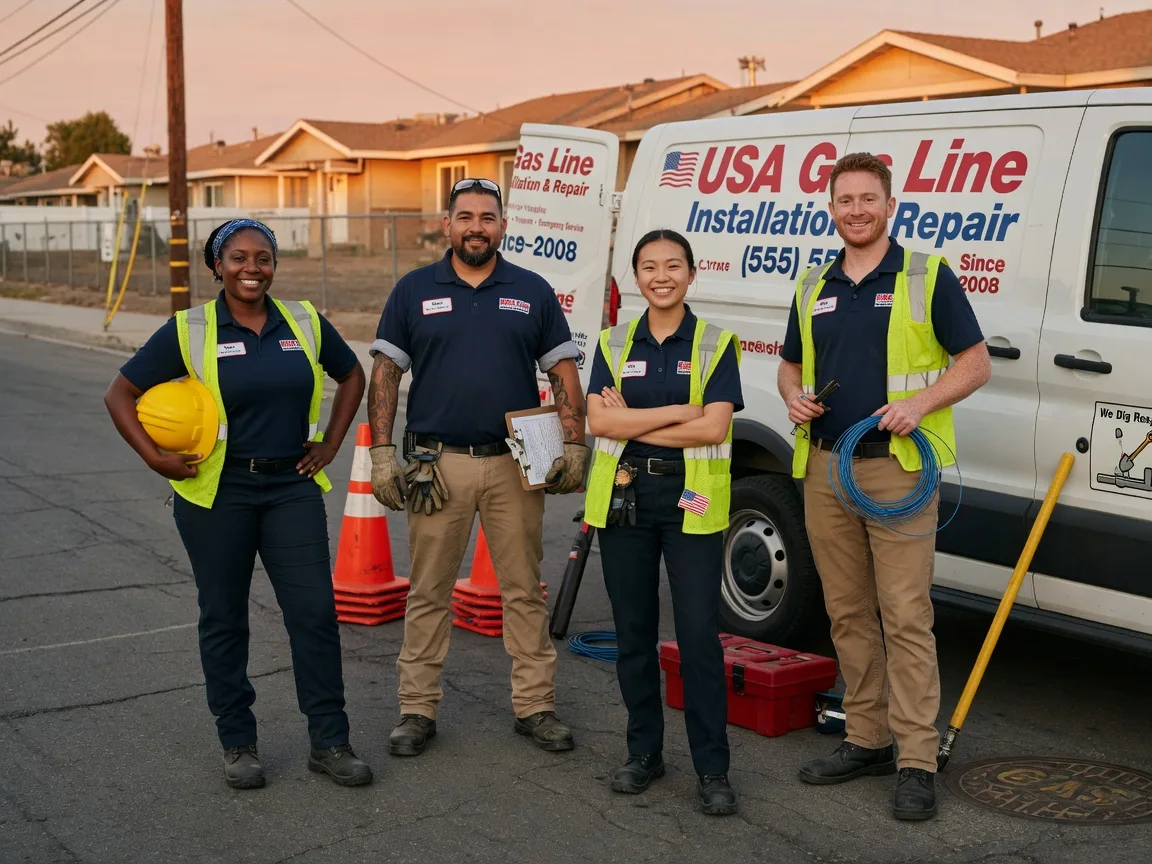 Gas Line Installation company in Marcus, IA